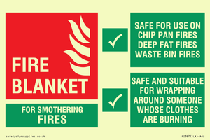 fire blanket  instructions for use